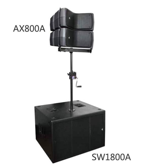 AXIOM奥思美大功率无源音柱线阵音箱